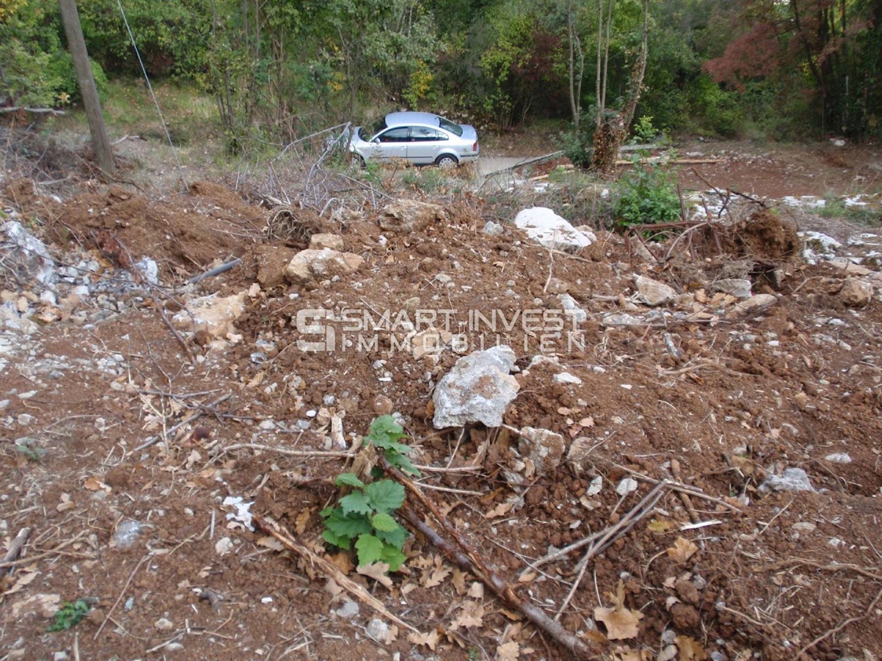 ABBAZIA - RUKAVAC, Terreno di 1117 m2 con permesso di costruzione per la casa, in vendita