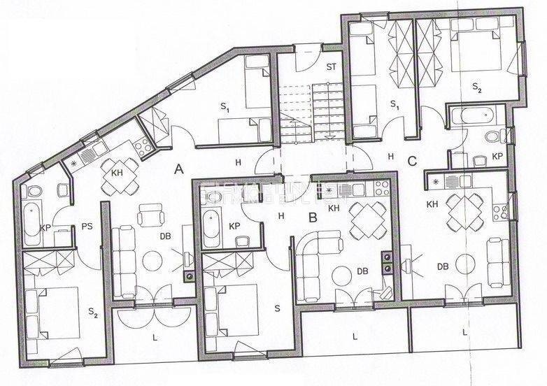 ABBAZIA - POBRI, Terreno di 1440 m2 con permesso di costruzione e vista mare