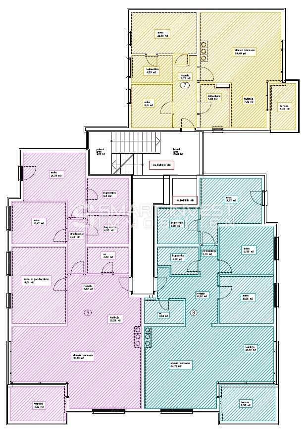 OPATIJA - CENTER, EXCLUSIVE 2-BEDROOMS APARTMENT WITH SEA VIEW AND GARAGE