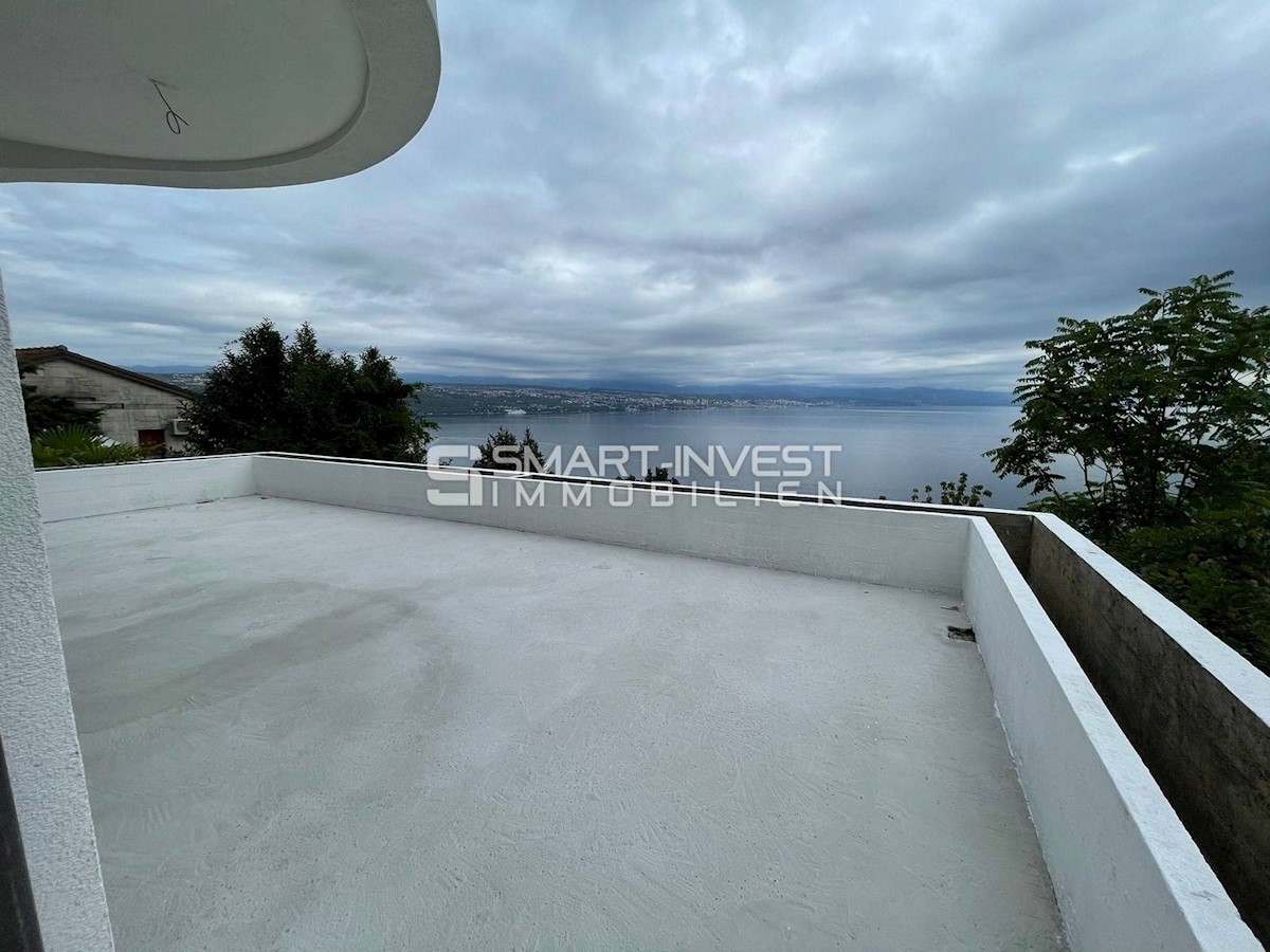 OPATIJA, Apartment of 224 m2 + apartment of 39 m2 with panoramic sea view