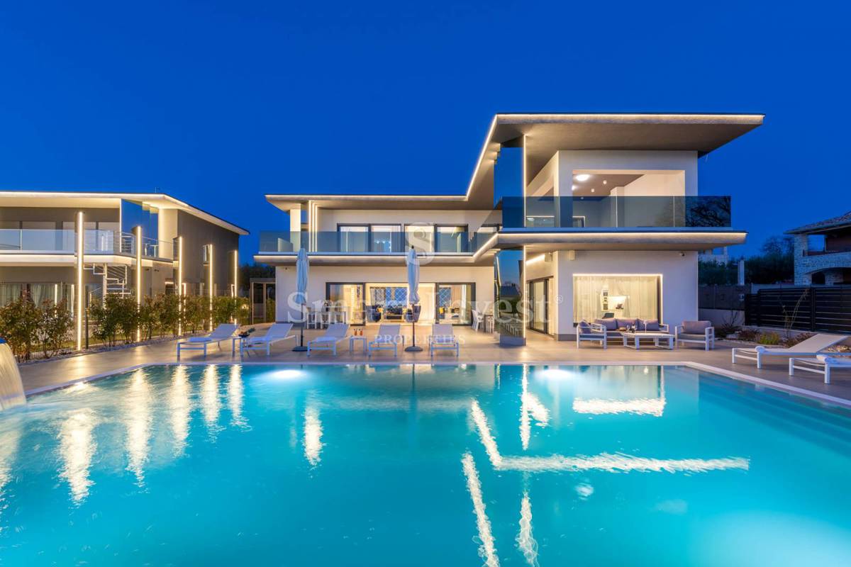 ISTRIA - POREČ, EXCLUSIVE DESIGN VILLA WITH SEA VIEW