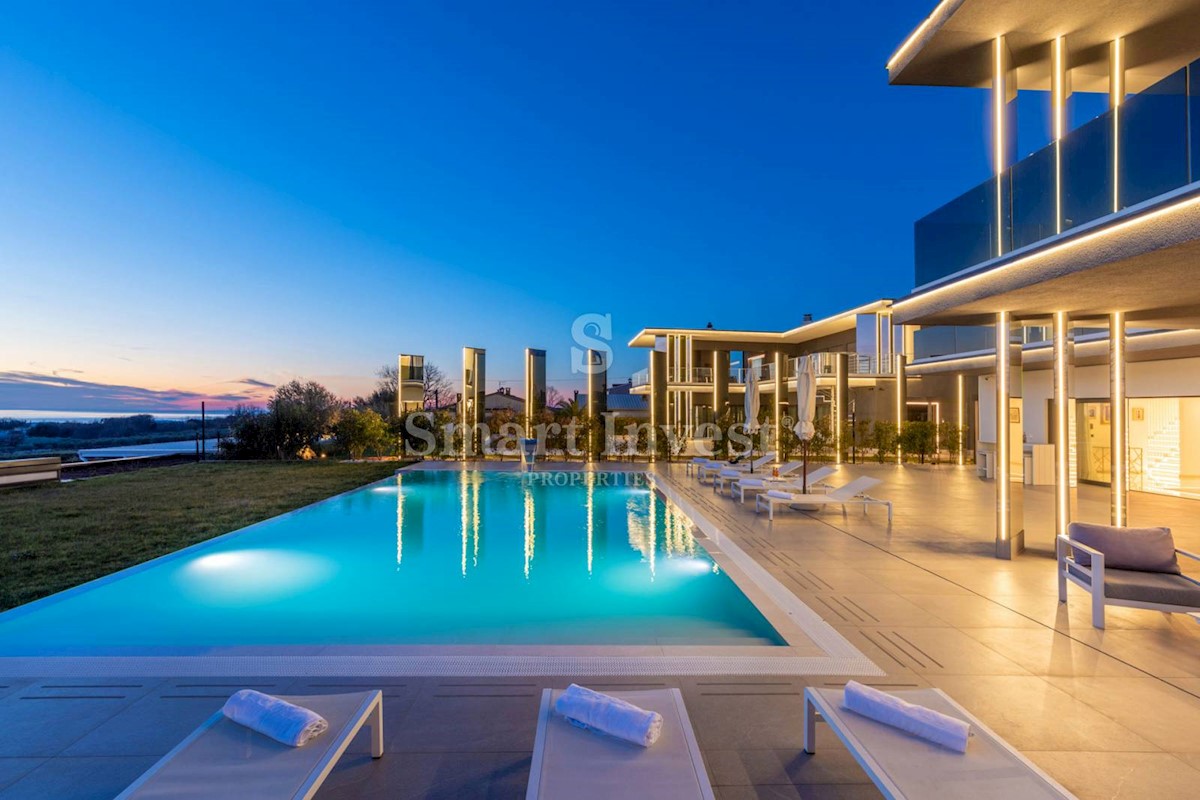 ISTRIA - POREČ, EXCLUSIVE DESIGN VILLA WITH SEA VIEW