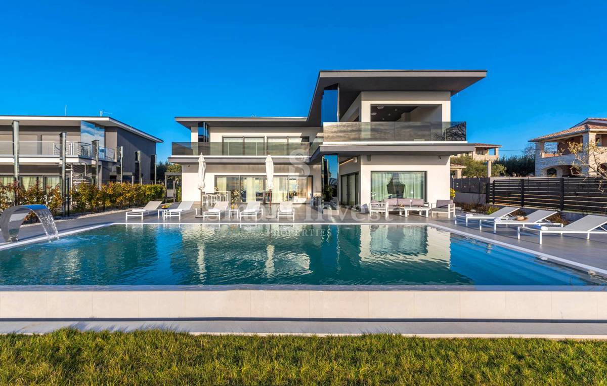 ISTRIA - POREČ, EXCLUSIVE DESIGN VILLA WITH SEA VIEW