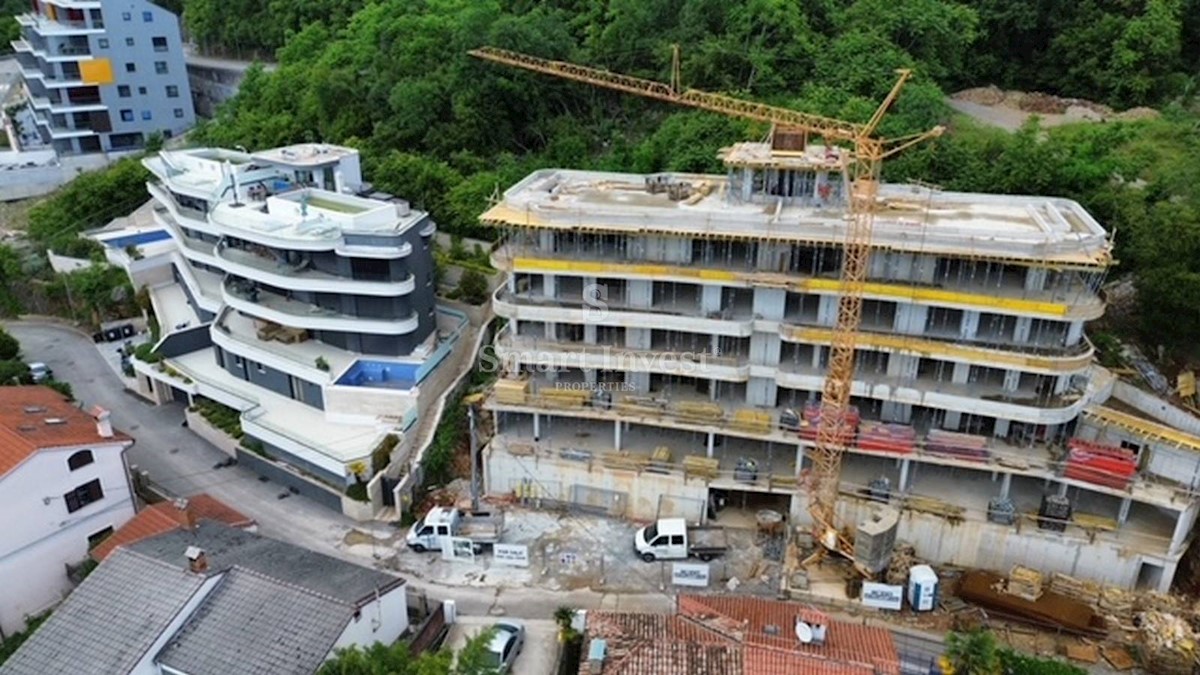 OPATIJA, Appartamento di lusso con piscina privata e vista mare (A)