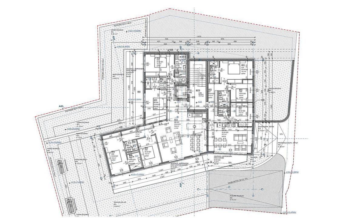ABBAZIA, terreno con permesso di costruzione con 11 appartamenti