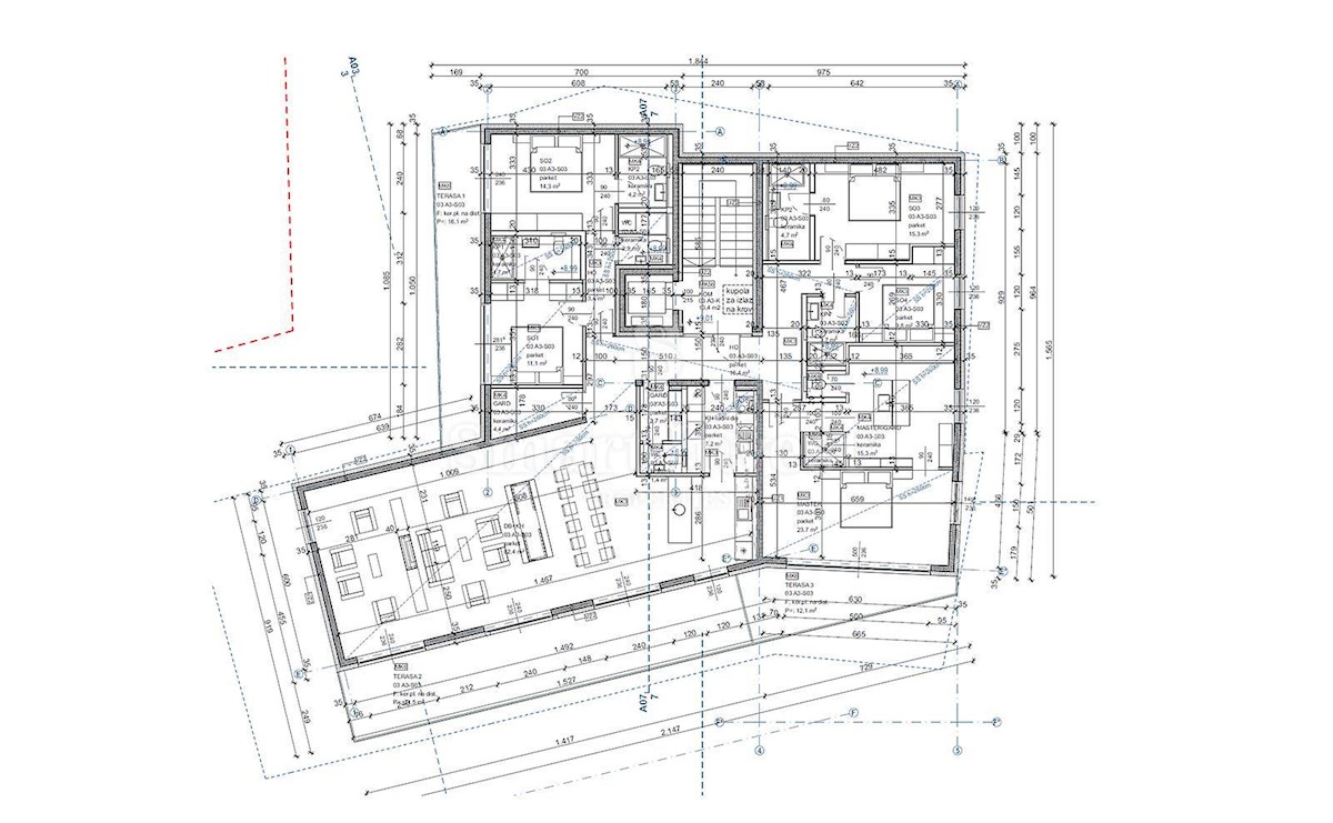 ABBAZIA, terreno con permesso di costruzione con 11 appartamenti