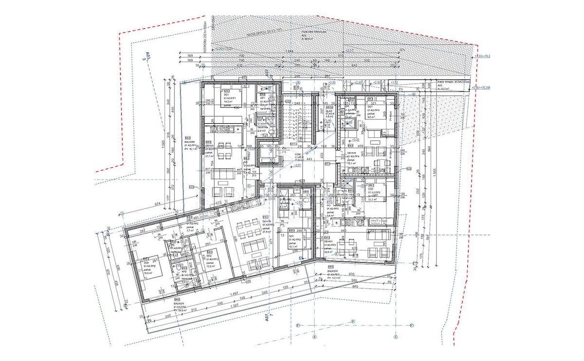 ABBAZIA, terreno con permesso di costruzione con 11 appartamenti