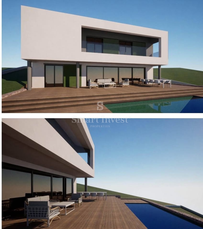 ISTRIA - SVETVINČENAT, terreno di 1215 m2 con permesso di costruire per una villa