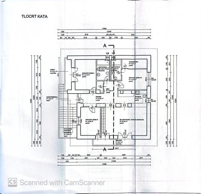 Appartamento Donja Vežica, Rijeka, 183,44m2