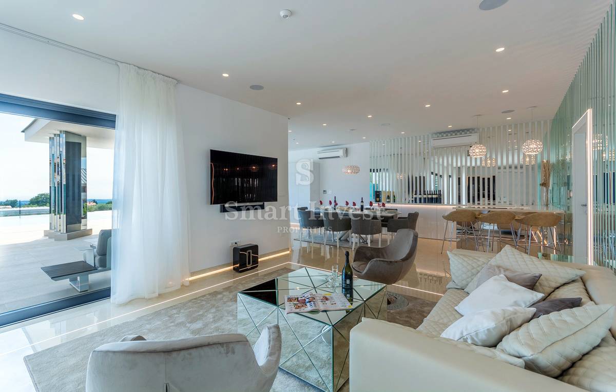 ISTRIA - POREČ, EXCLUSIVE DESIGN VILLA WITH SEA VIEW