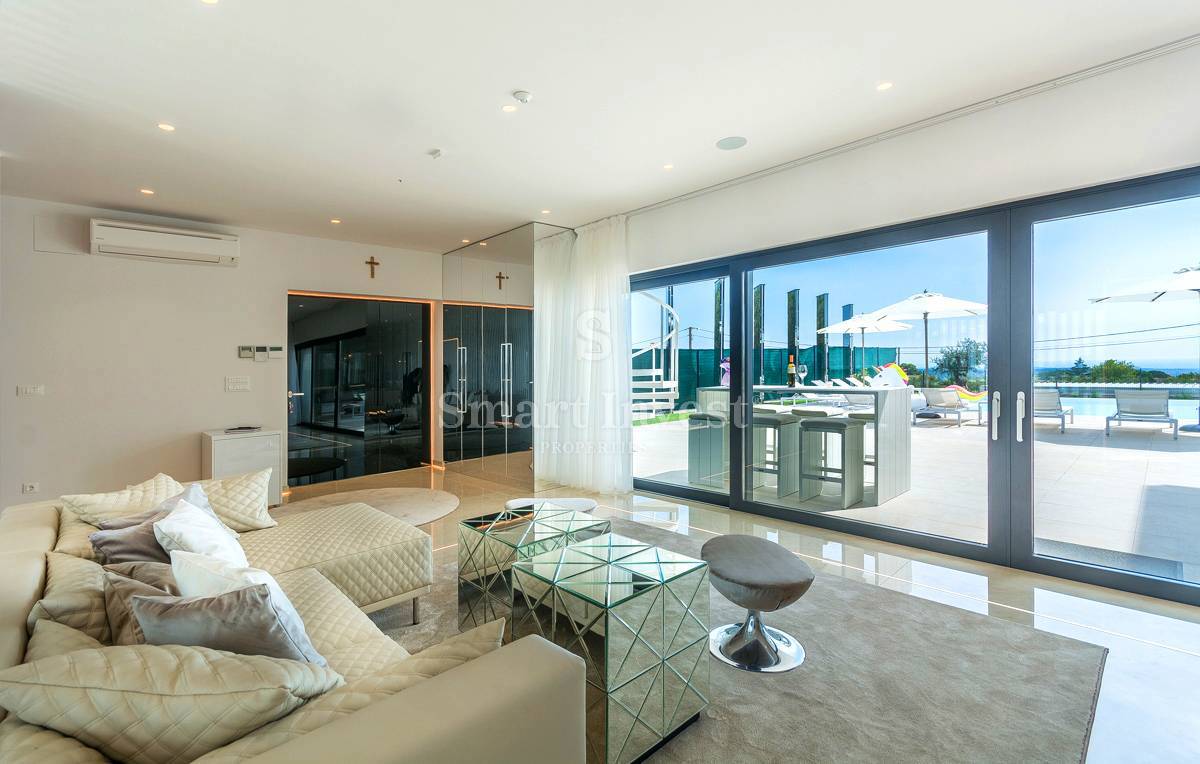 ISTRIA - POREČ, EXCLUSIVE DESIGN VILLA WITH SEA VIEW