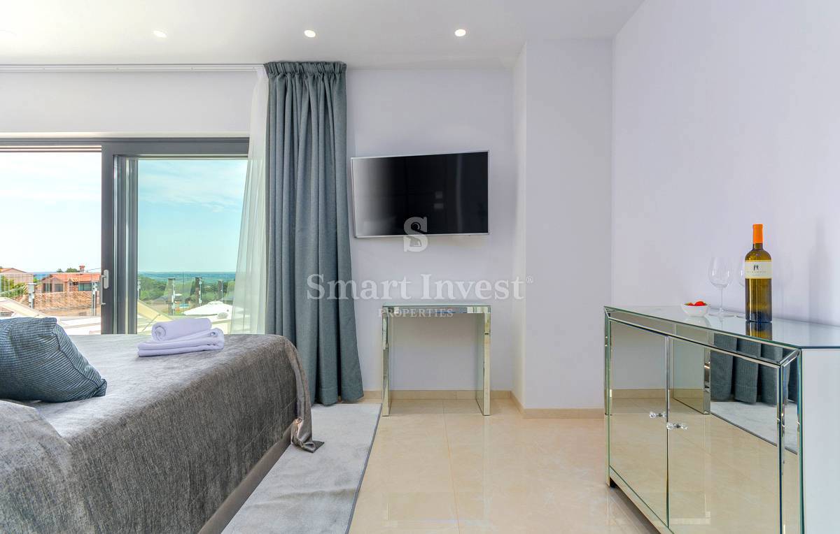 ISTRIA - POREČ, EXCLUSIVE DESIGN VILLA WITH SEA VIEW