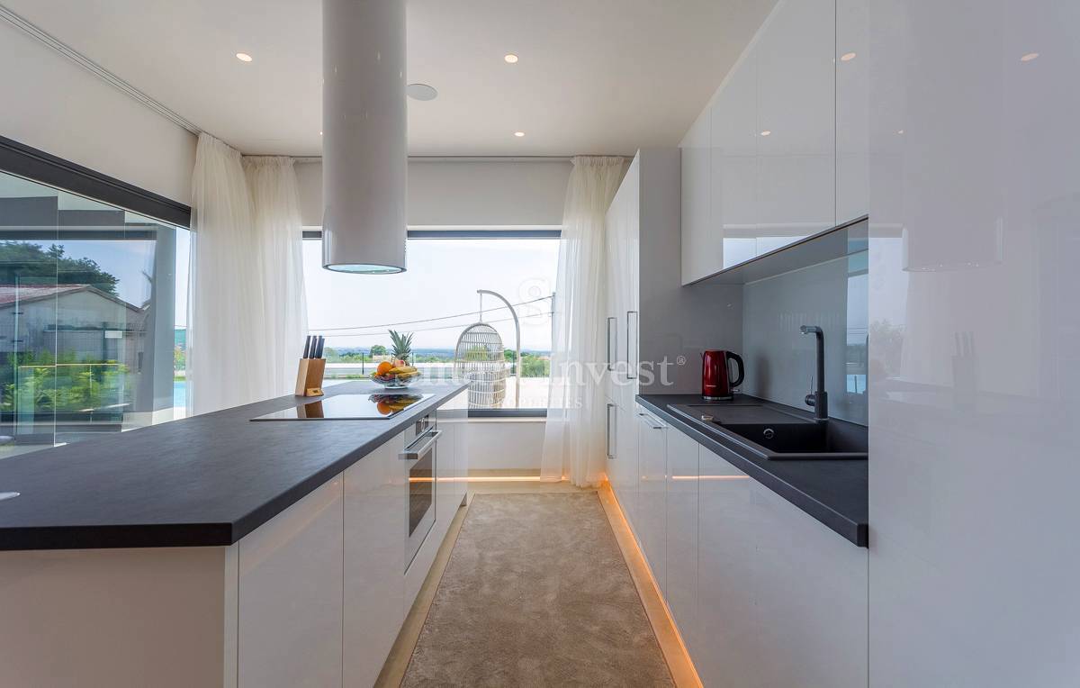 ISTRIA - POREČ, EXCLUSIVE DESIGN VILLA WITH SEA VIEW