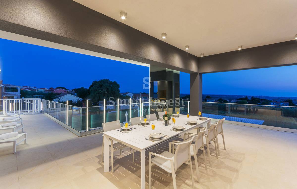 ISTRIA - POREČ, EXCLUSIVE DESIGN VILLA WITH SEA VIEW