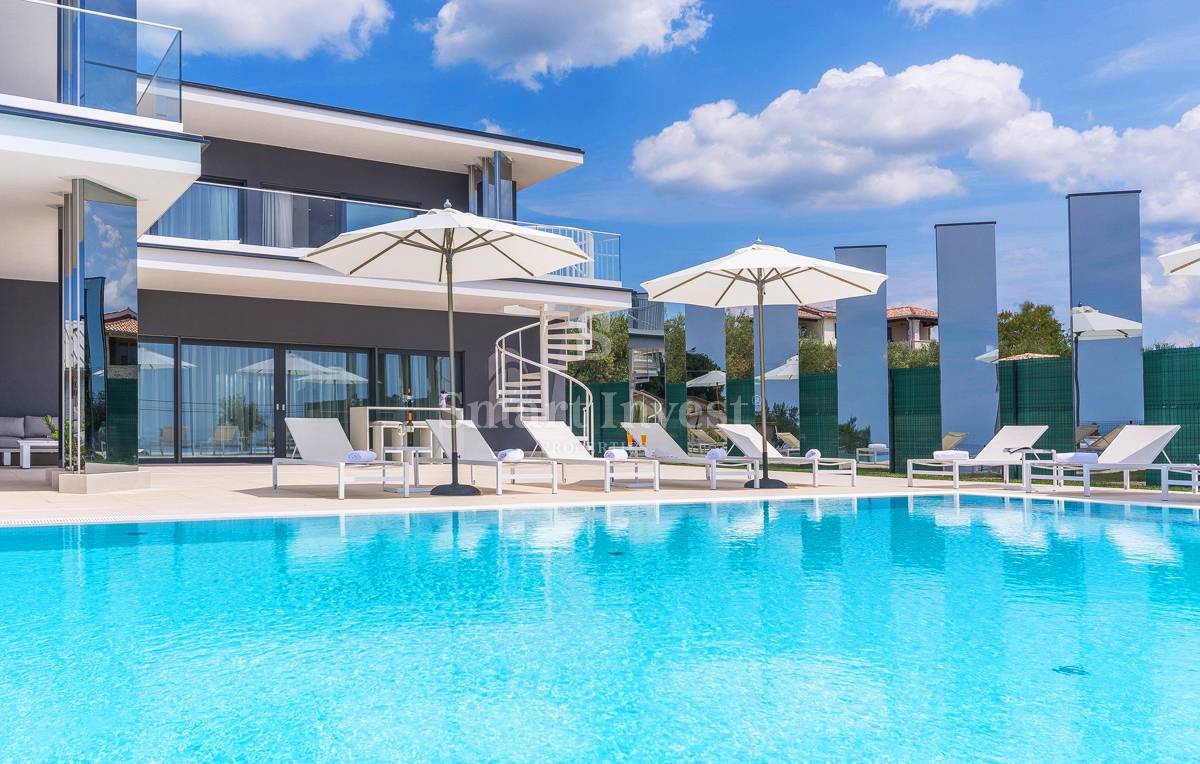 ISTRIA - POREČ, EXCLUSIVE DESIGN VILLA WITH SEA VIEW