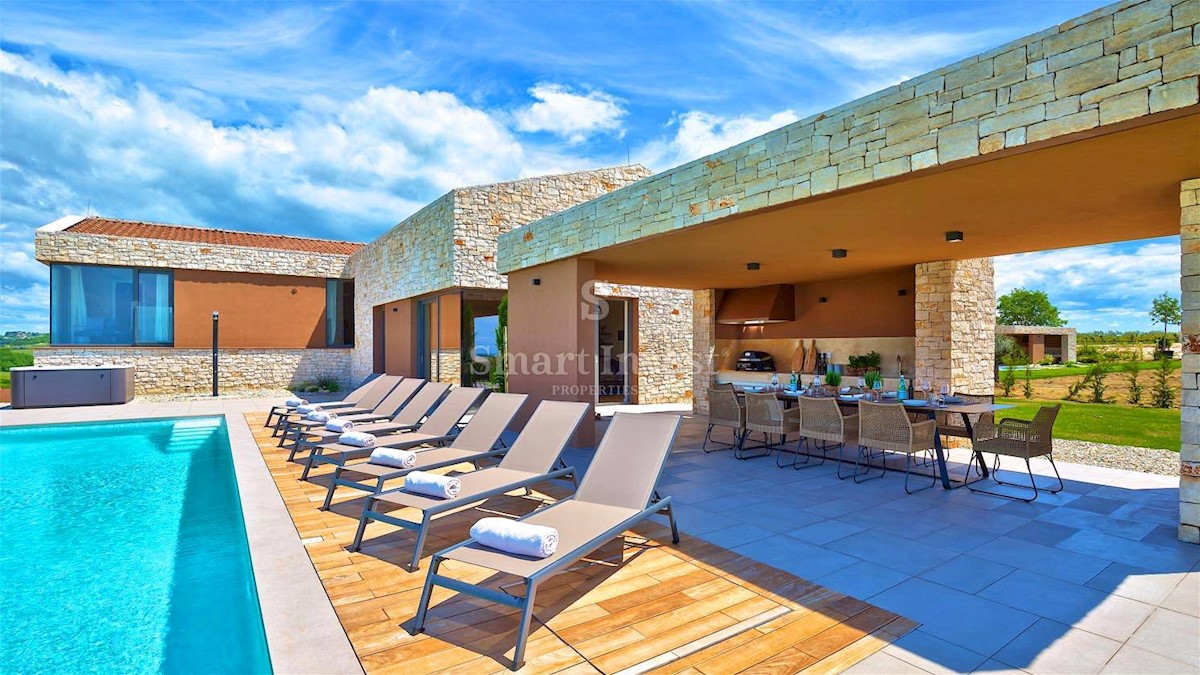 ISTRIA - BRTONIGLA, EXCLUSIVE 6-BEDROOMS VILLA, AMAZING SEA VIEW