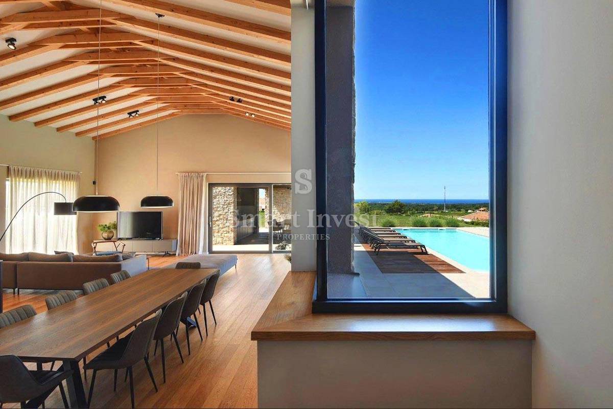 ISTRIA - BRTONIGLA, EXCLUSIVE 6-BEDROOMS VILLA, AMAZING SEA VIEW