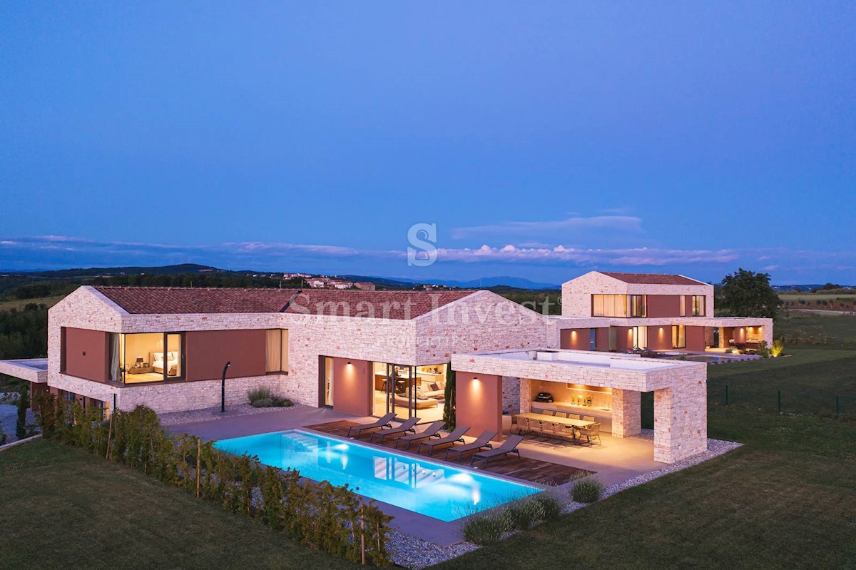 ISTRIA - BRTONIGLA, EXCLUSIVE 6-BEDROOMS VILLA, AMAZING SEA VIEW