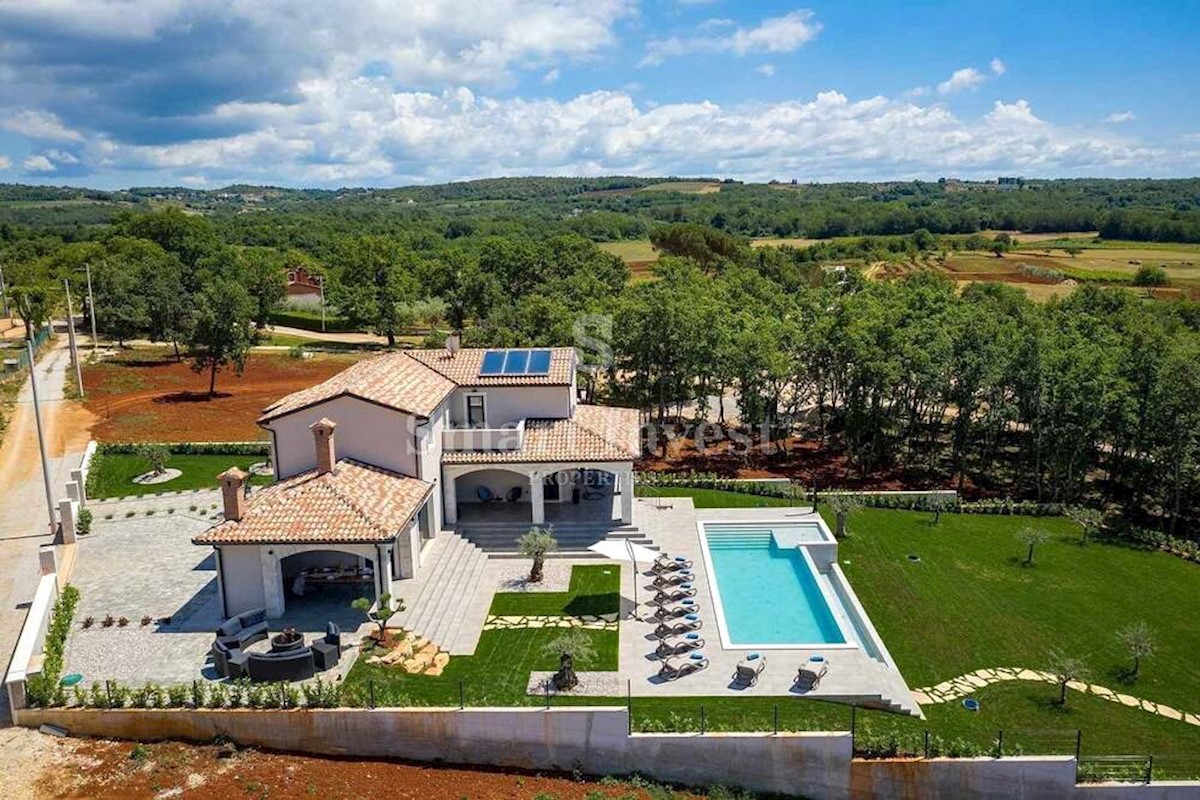 ISTRIA - VIŽINADA, LUXURY RUSTIC VILLA WITH SEA VIEW