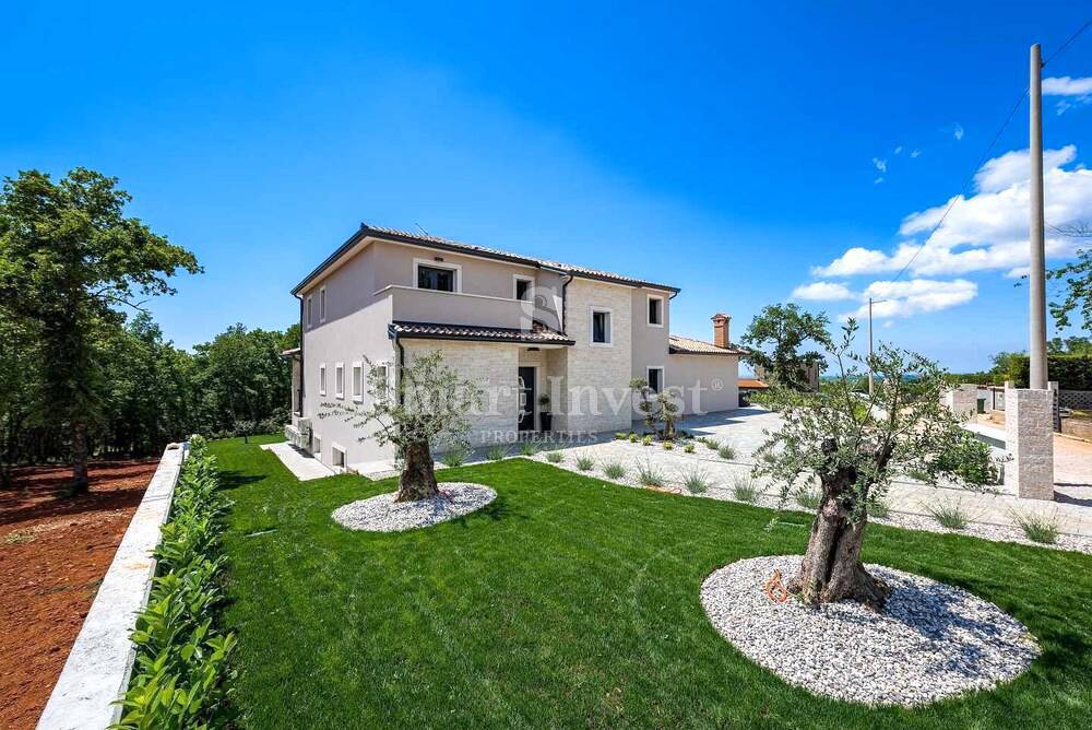 ISTRIA - VIŽINADA, LUXURY RUSTIC VILLA WITH SEA VIEW