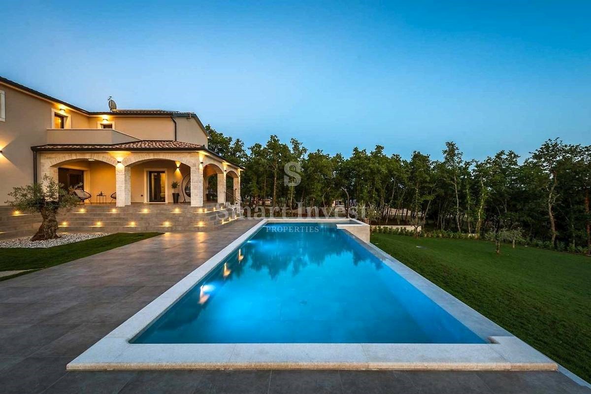 ISTRIA - VIŽINADA, LUXURY RUSTIC VILLA WITH SEA VIEW