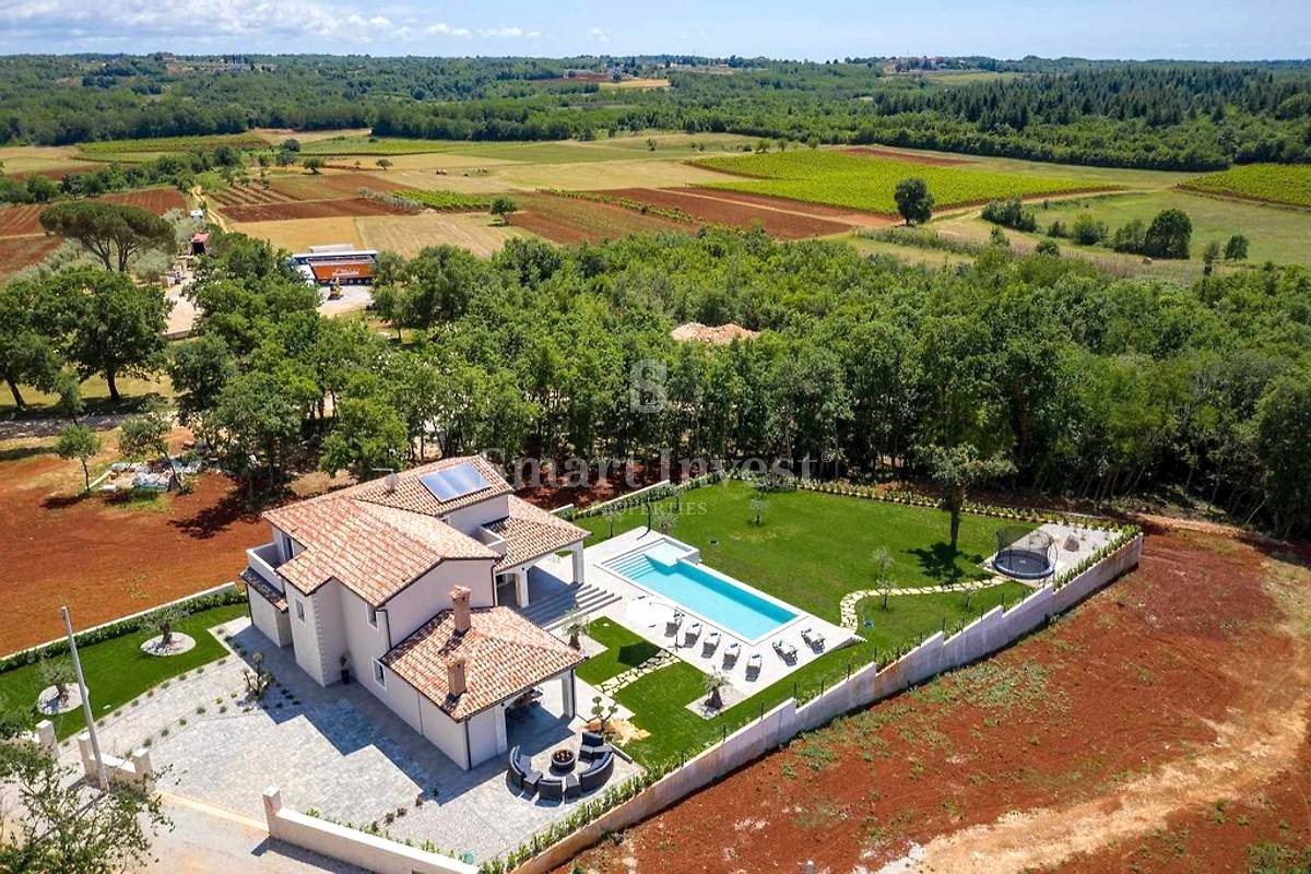 ISTRIA - VIŽINADA, LUXURY RUSTIC VILLA WITH SEA VIEW