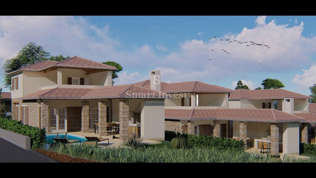 ISTRIA - SVETVINČENAT, NEW 3-BEDROOMS VILLA WITH POOL