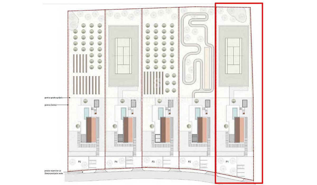 ISTRIA - LABIN, villa moderna con piscina e ampio giardino (P1)