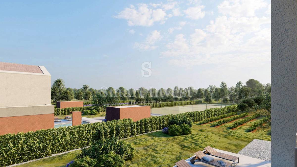 ISTRIA - LABIN, villa moderna con piscina e ampio giardino (P1)