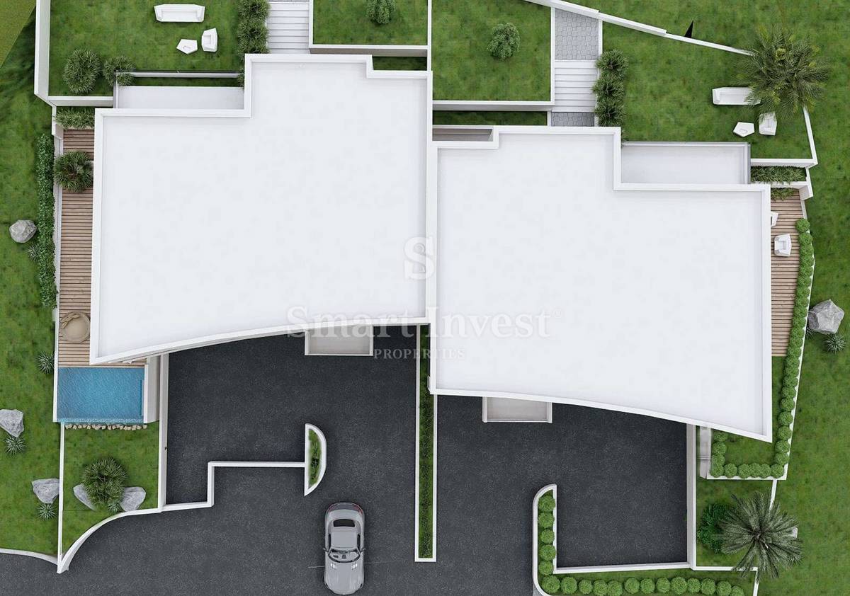 LOVRAN, nuovo appartamento di lusso con giardino e vista mare