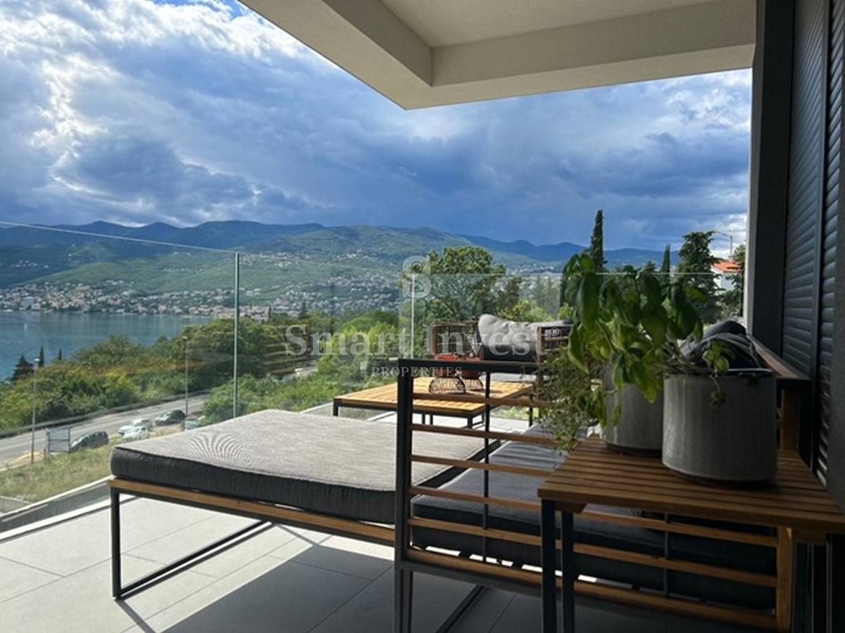 RIJEKA - BIVIO, appartamento trilocale con vista panoramica sul mare