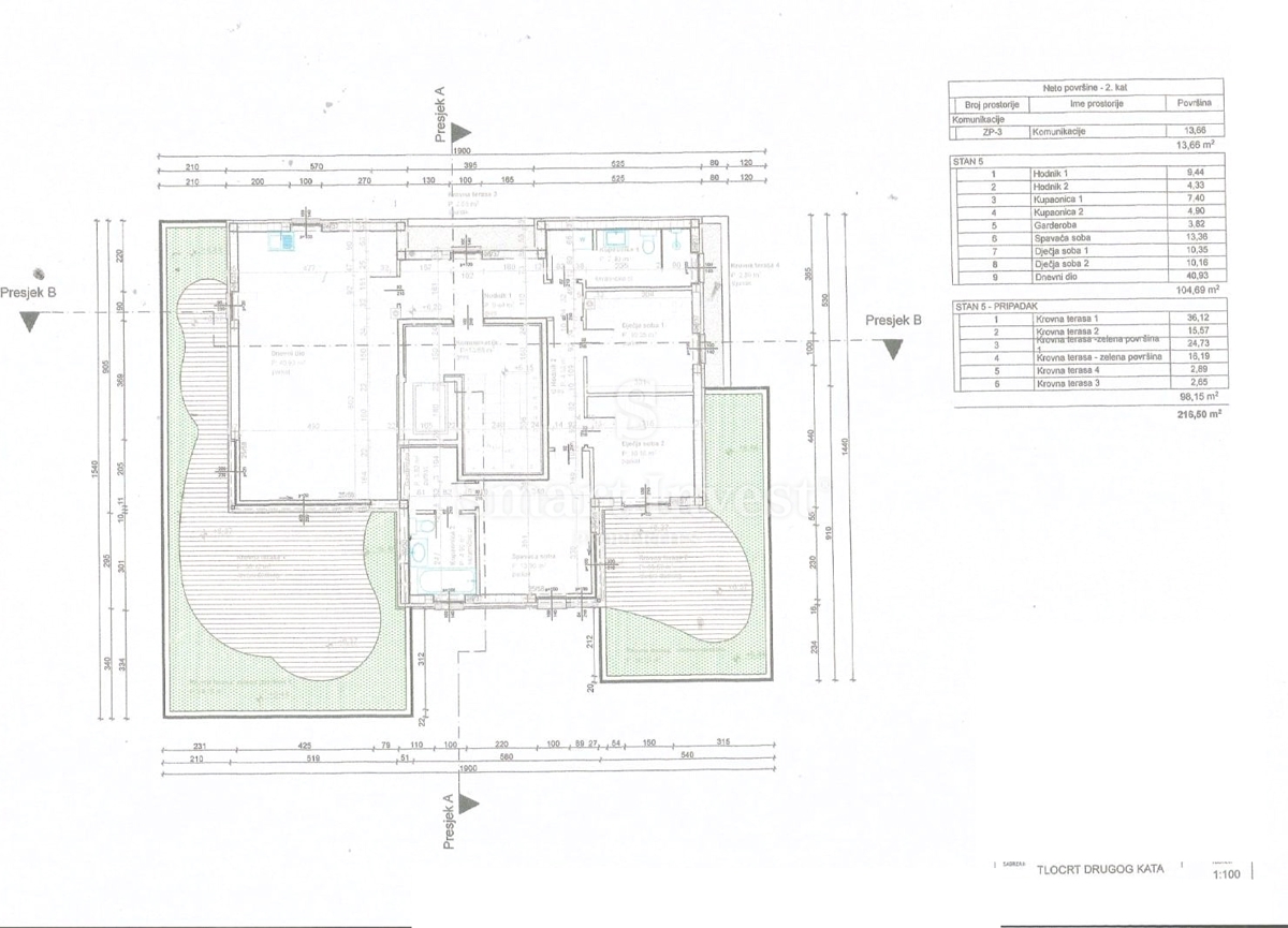 FIUME - BIVIO, terreno con permesso di costruire per 5 appartamenti