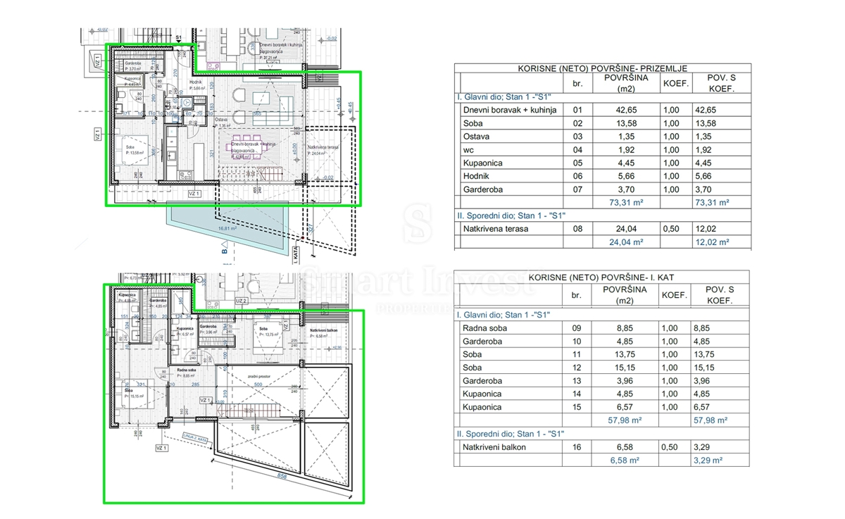 IČIĆI, nuovo appartamento con 3 camere da letto e piscina vicino al mare, SOLO NELLA NOSTRA AGENZIA!