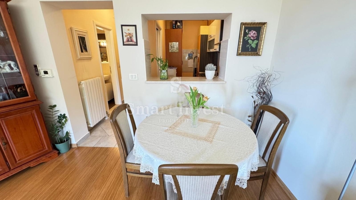 FIUME - DONJI ZAMET, appartamento bilocale  con balcone e garage