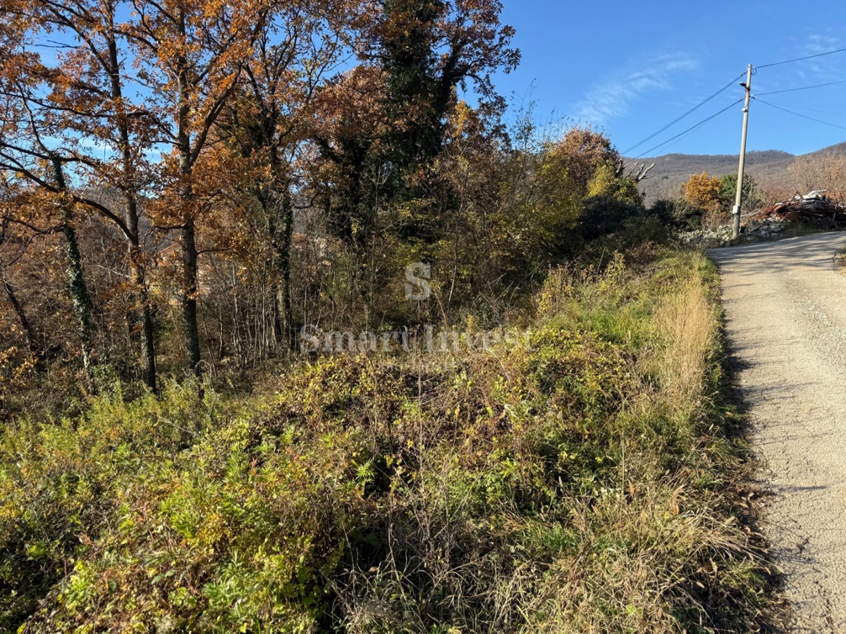 OPATIJA - BREGI, terreno con vista mare per la costruzione di due ville