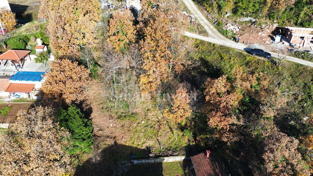 OPATIJA - BREGI, terreno con vista mare per la costruzione di due ville