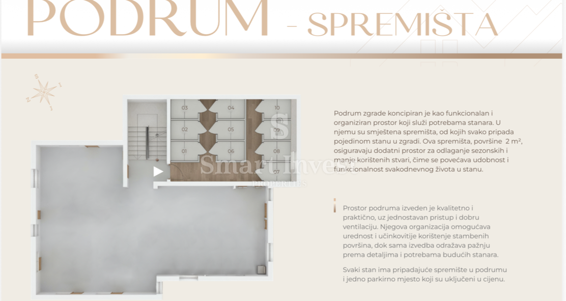 Appartamento Saršoni, Viškovo, 65,63m2