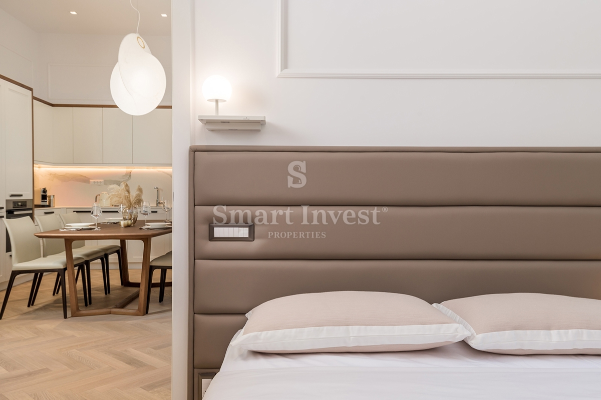 ABBAZIA – CENTRO, lussuoso appartamento fronte mare con terrazza in villa ristrutturata