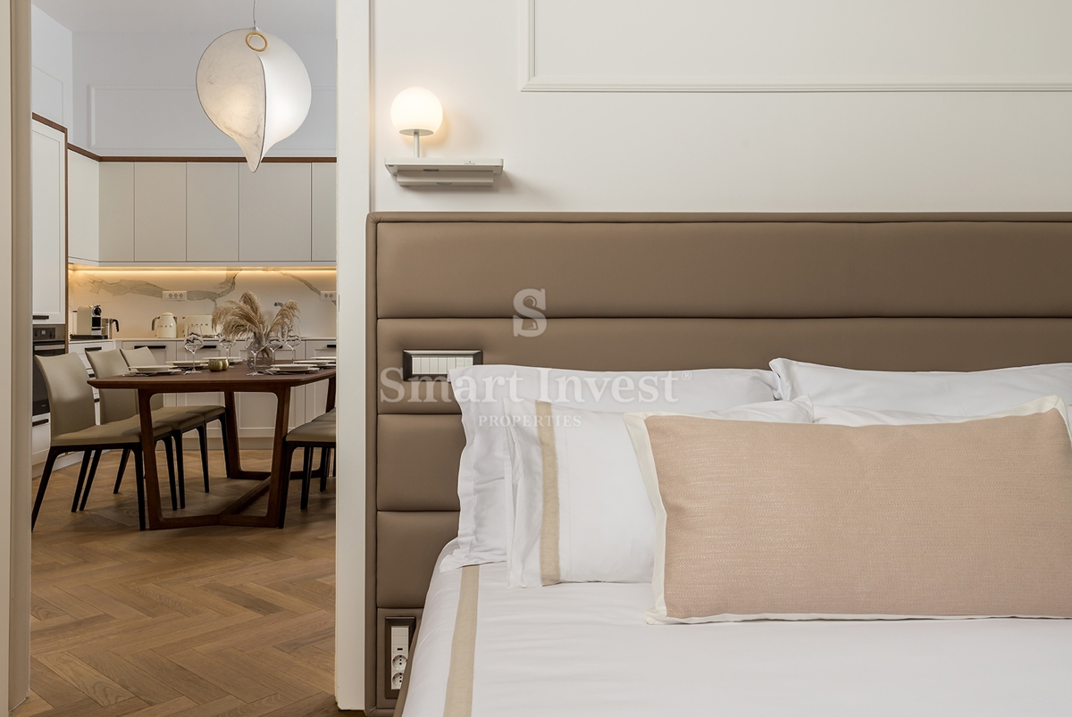 ABBAZIA – CENTRO, lussuoso appartamento fronte mare con terrazza in villa ristrutturata