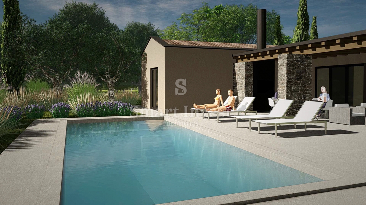 Terreno Bazgalji, Gračišće, 1.100m2