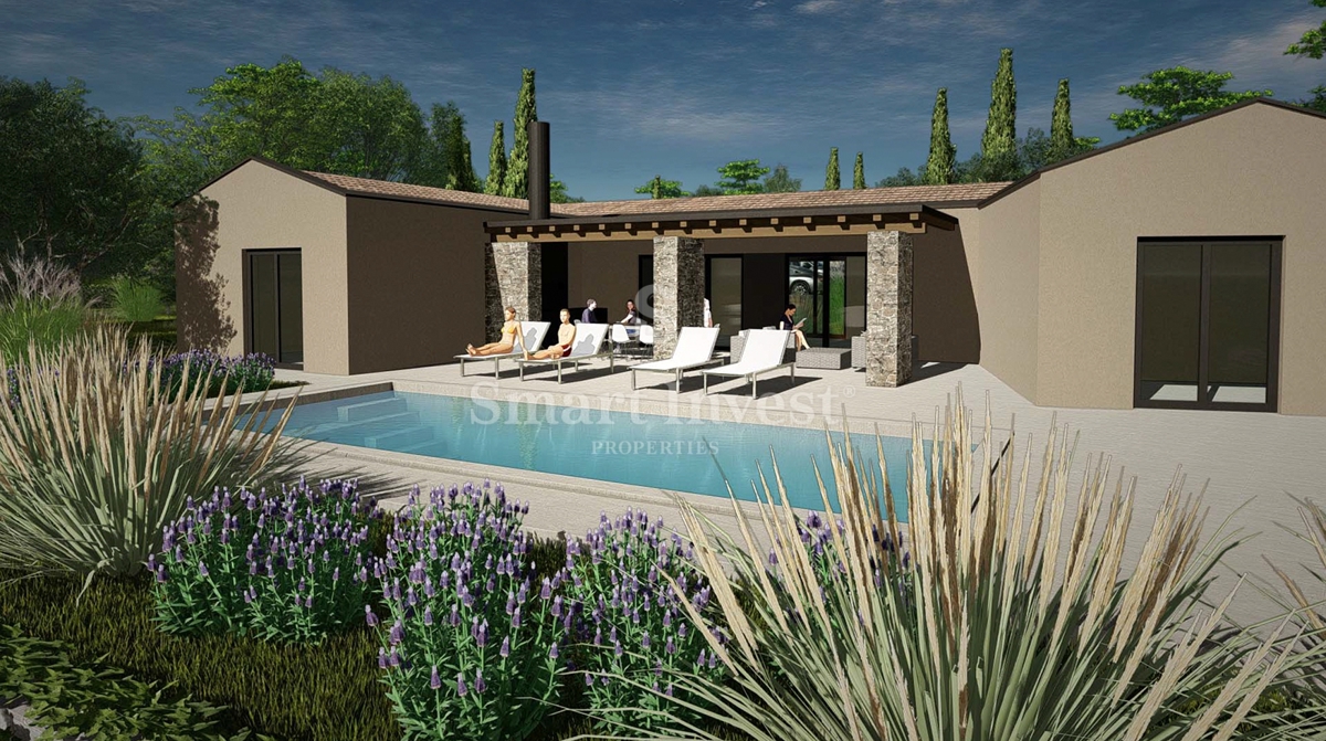 Terreno Bazgalji, Gračišće, 1.100m2