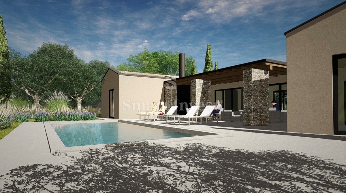 Terreno Bazgalji, Gračišće, 1.100m2