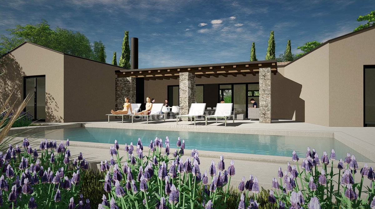 Terreno Bazgalji, Gračišće, 1.100m2