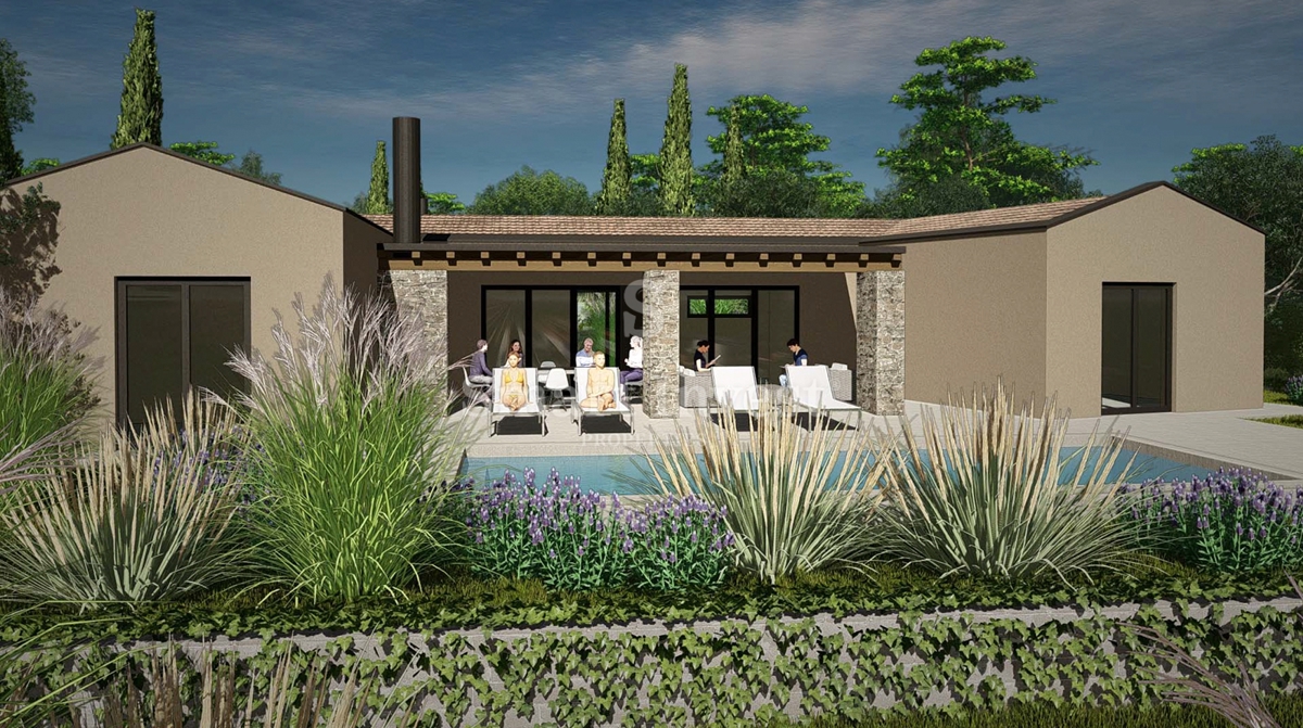 Terreno Bazgalji, Gračišće, 1.100m2