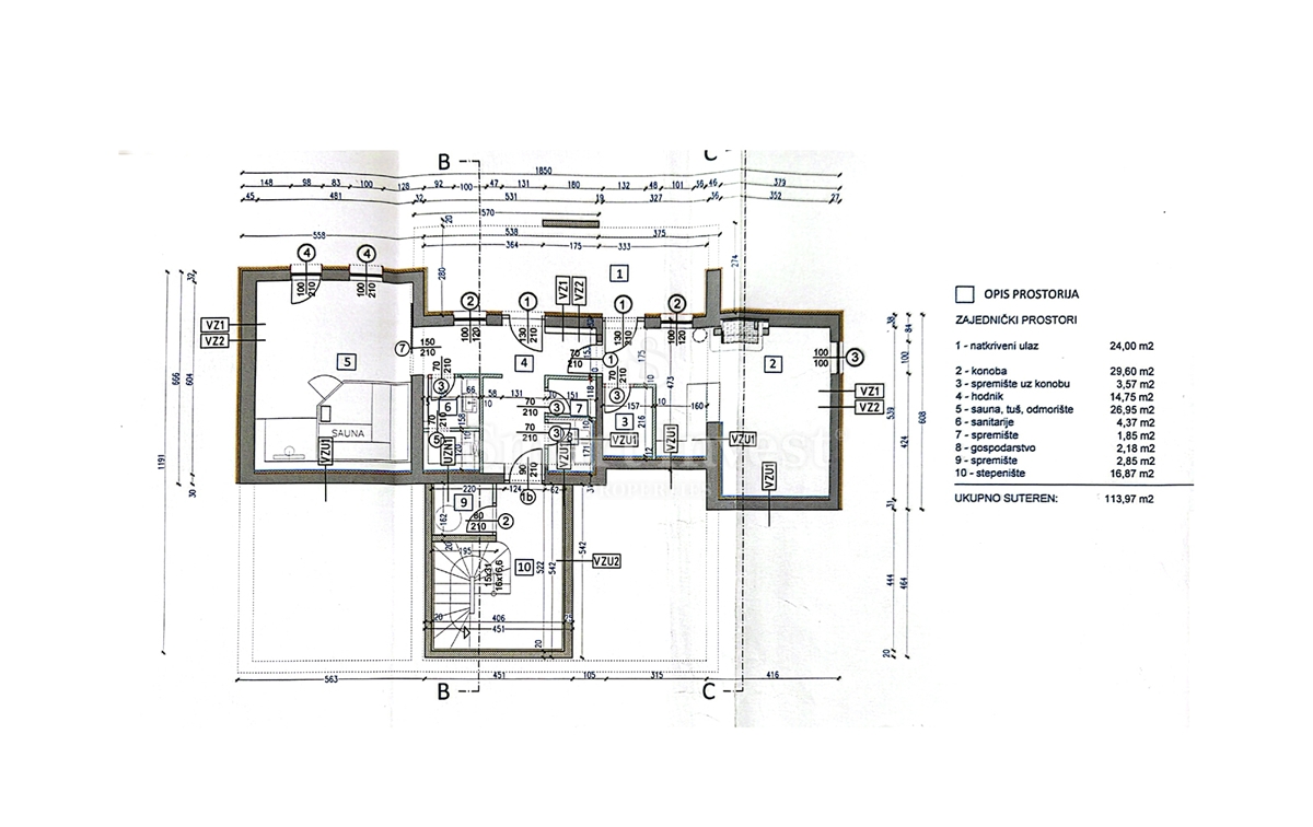 IKA - OPRIĆ, villa con 4 appartamenti e vista panoramica sul mare