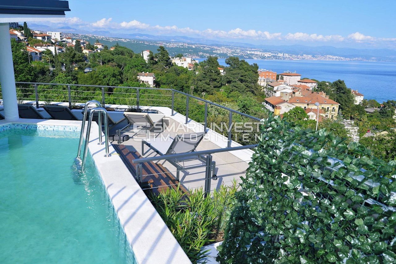 OPATIJA - CENTER, Luxury villa with 6 apartment and sea view