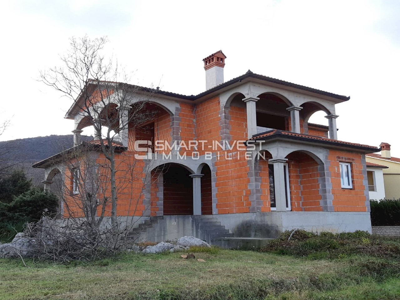 ISTRIA - RABAC vicinity, Detached house of 515 m2 near the sea