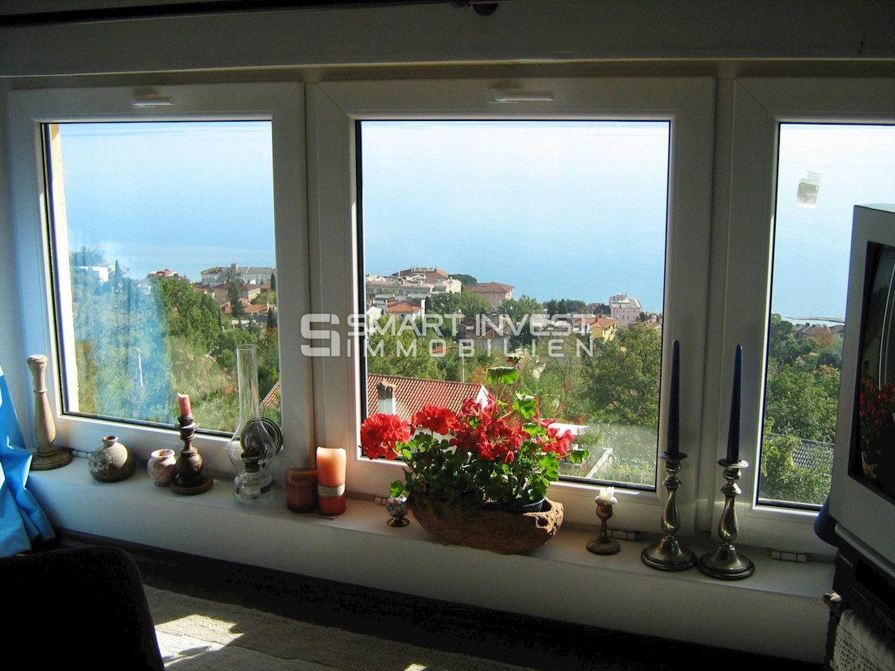 OPATIJA, 2-bedrooms apartment of 78 m2 with sea view and parking