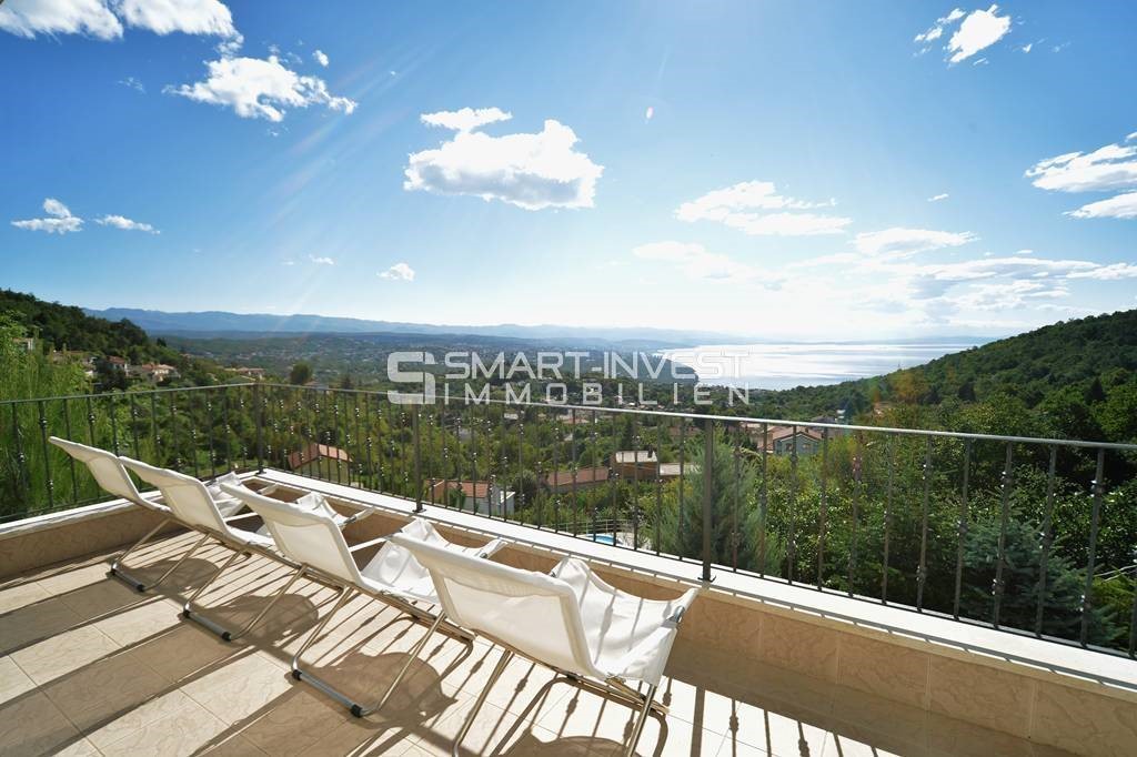 OPATIJA - RUKAVAC, EXCLUSIVE VILLA WITH PANORAMIC SEA VIEW