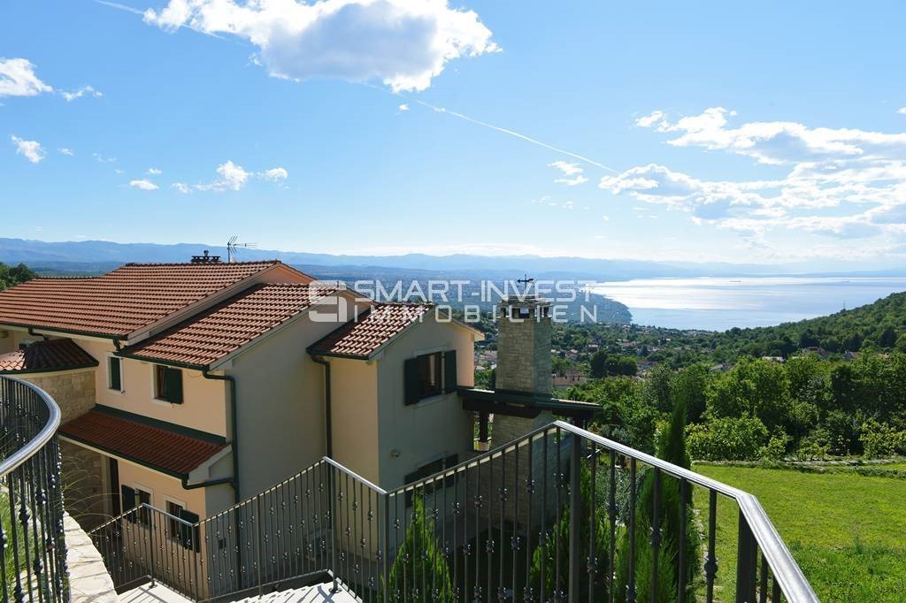 OPATIJA - RUKAVAC, EXCLUSIVE VILLA WITH PANORAMIC SEA VIEW